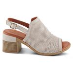 Туфли на блочном каблуке Noctium Spring Step, stone - фото 2