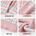 Детский свитер с капюшоном, средней плотности ткани Disney, розовый - фото 6