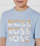 Футболки Regular fit Boss Kidswear, синий - фото 4