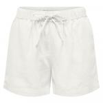 Шорты Only Caro B Pull-Up, белый - фото