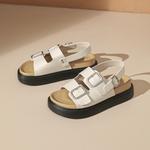 Пляжные сандалии женские Gemeiq, бежевый - фото 9