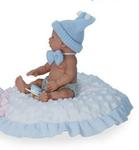 Испанская кукла Девятка 1042 Мини Голосинас Голубая Inna marka - фото