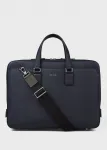 Портфель Signature Stripe Puller Paul Smith, цвет Navy - фото