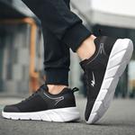 Мужские повседневные туфли Black White Binary - фото 5