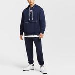 Толстовка Men's Nike Casual Sports Large Logo Pullover Navy Blue, мультиколор - фото 3