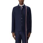 Приталенная куртка на пуговицах THOM BROWNE, синяя - фото 5