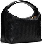 Черная мини-сумка Wallace Bottega Veneta - фото 3