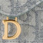 DIOR Косой тканевый картхолдер - фото 10