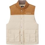 Жилет мужской коричневый Converse - фото