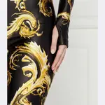 Укороченная блузка Versace, черный - фото 4