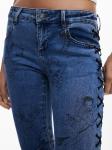 Расклешенные джинсы Desigual, Blue Denim - фото 5