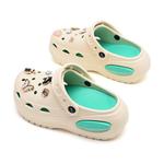 Клоги Mulinsen женские бежево-зеленые - фото 5