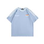 Футболка унисекс Masongarments, темно-синяя (в комплекте случайная женская футболка черного или белого цвета) - фото 10