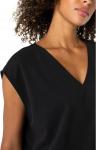 Топ Liverpool Los Angeles Dolman Sleeve V-neck Top, черный - фото 6