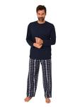 Пижама NORMANN, темно-синий - фото 2
