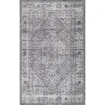 Ковер Vintage Medallion Doris Area Rug nuLOOM, 122x183 см, серый - фото 2