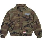 Supreme Тканевая бейсбольная куртка Mitchell & Ness, Red/Red - фото 7