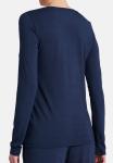 Пижама с длинным рукавом из модала SCHIESSER, темно-синий - фото 3