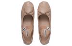 Балетки Водяная лилия Кожа Miu Miu - фото 4