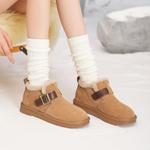 JOSINY Женские зимние ботинки Black/Camel - Camel, цвет Camel - фото 2