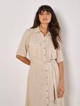 Платье-рубашка Apricot, Beige - фото 4