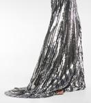 Платье Кейт с тюлем и пайетками Galvan, серебряный - фото 5