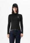 Топ Tommy Jeans SLIM BADGE, Black - фото