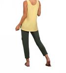 Обратимый топ-танк в цвете масло Sympli, Butter - фото 5