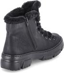 Женские ботинки Rieker на шнуровке, черные - фото 4