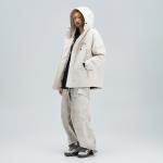 STARTER Унисекс пуховик, Ecru - фото 11