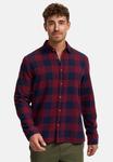 Рубашка LANGARM INDICODE JEANS, бордовый - фото 4