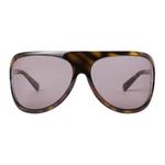 MIU MIU Солнечные очки для подиума Runway, Tortoiseshell - фото 3