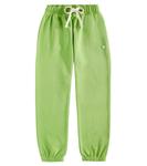 Хлопковые спортивные штаны Frack Face Acne Studios Kids, Herb Green - фото