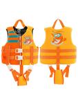 COFI 1453 Неопреновый спасательный жилет для детей - средство для плавания с плавучими элементами, оранжевый - фото 2