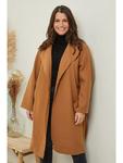 Куртка Curvy Lady, кэмел - фото