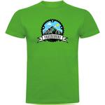 Футболка Kruskis Freeriders, зеленый - фото