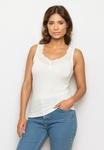 Топ Yamamay BASIC, Cream Plain/Off-White - фото
