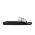 Кроссовки Givenchy Wmns Slide Transparent White Black, белый - фото