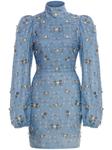 Agua By Agua Bendita платье мини Guaba, синий - фото
