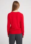 Джемпер Style Republic KASCH-MIR V-NECK JUMPER, Crimson/Red - фото 2
