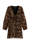 Платье New Look LEOPARD PRINT LONG SLEEVE MINI, Brown Pattern/Brown - фото 5
