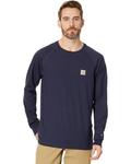 Футболка Carhartt Flame-Resistant (FR) Force Long Sleeve, цвет Dark Navy - фото