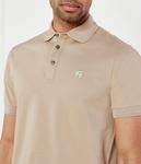 Рубашка поло Regular fit Boss, коричневый - фото 4