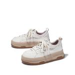 Женские скейтерские кроссовки цвета хаки SELAIYA - фото 4