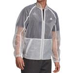 Куртка adidas See Through Varsity Jacket 'White', белый - фото 3