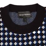 Свитер мужской черный EMPORIO ARMANI - фото 7