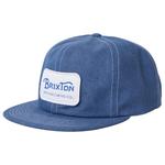 Кепка-Снепбэк Grade Brixton, синий - фото