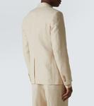 Двубортный льняной блейзер Dolce&Gabbana, Powder Beige - фото 4