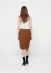 Юбка Samsøe Samsøe VANA MIDI SKIRT, Tortoise Shell/Brown - фото 3