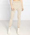 Легинсы женские Boss Ferafina с принтом, коричнево-белый - фото 3